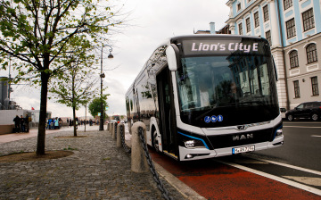 В России начались продажи электробуса MAN