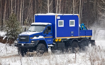 «Урал» представил передвижную автомастерскую на внедорожном шасси