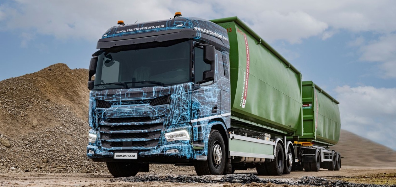 DAF тестирует новый грузовик для региональных перевозок