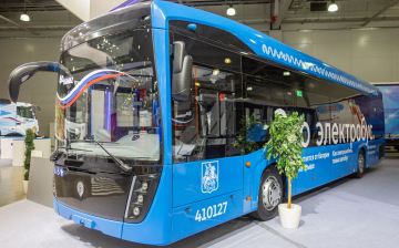 Электробус «КАМАЗ» начал курсировать в Уфе