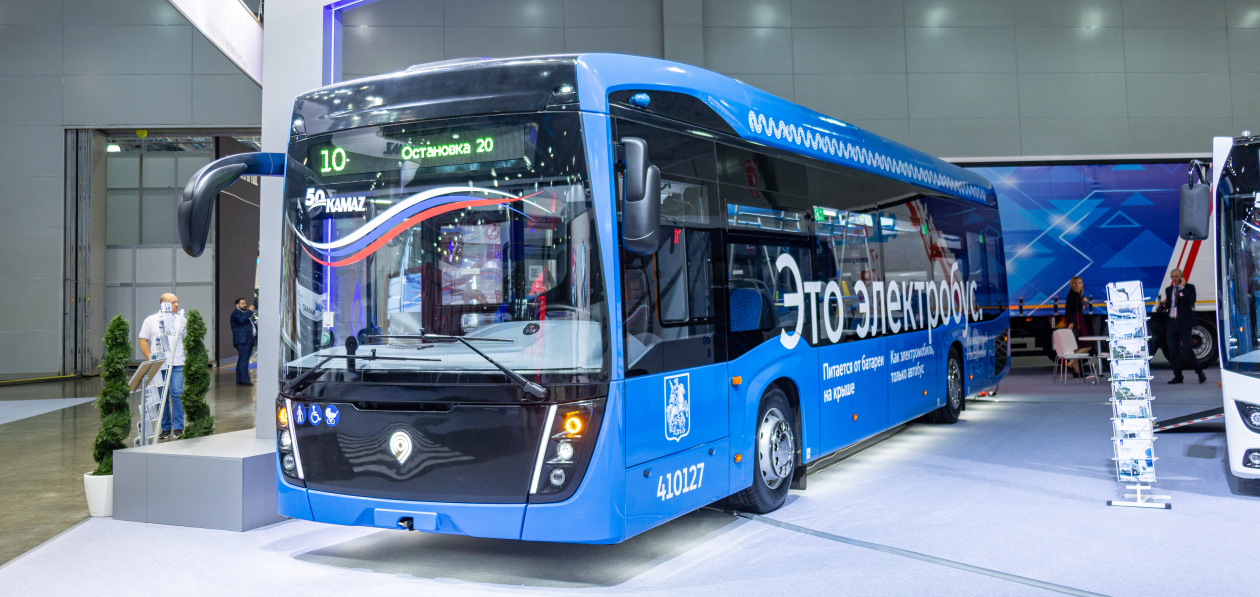 Электробус «КАМАЗ» начал курсировать в Уфе