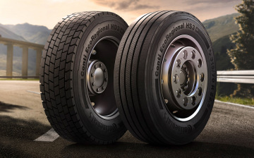 Continental разработал новую резину для тягачей