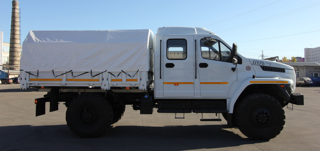 Грузовой внедорожник «Урал Next» обзавелся более просторной кабиной