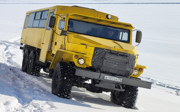 Арктический автобус «Урал» проходит испытания в Якутии