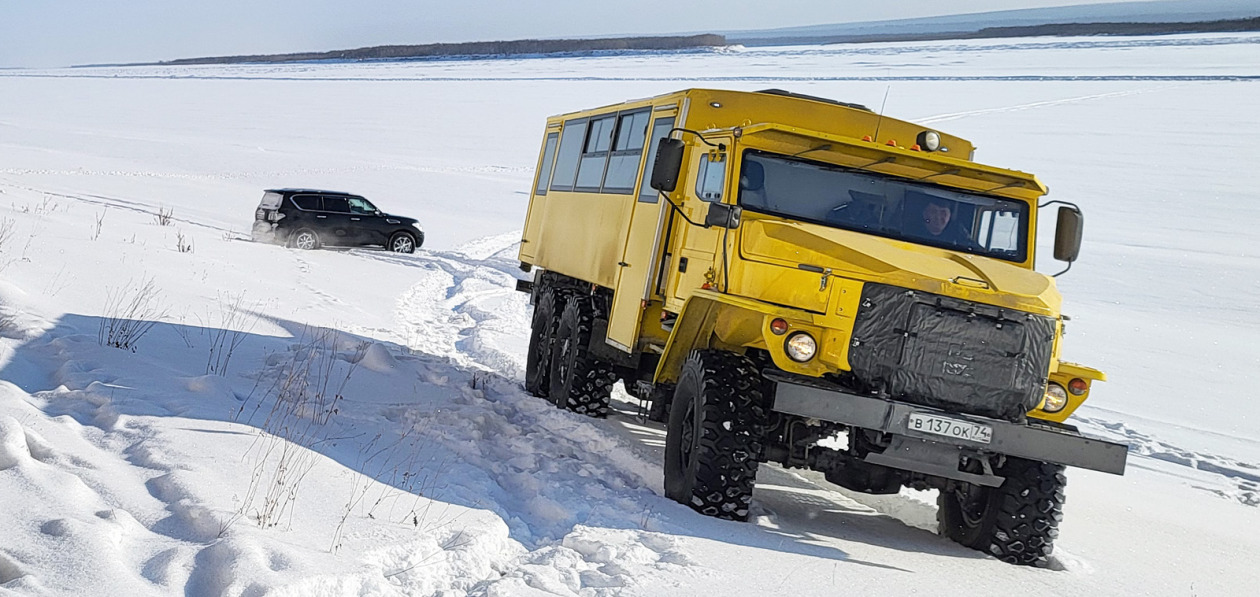Арктический автобус «Урал» проходит испытания в Якутии