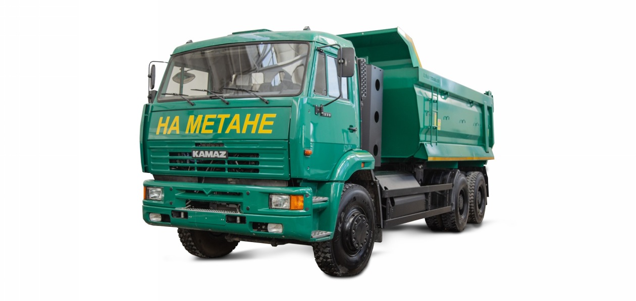 КАМАЗ поставит в Узбекистан 13 самосвалов на метане