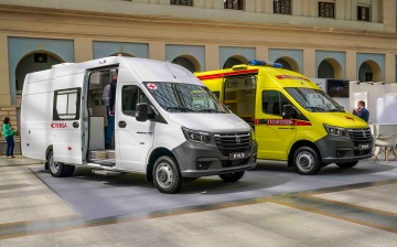 ГАЗ представил две машины скорой на форуме «Здоровье нации»