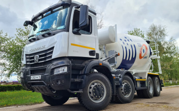 Первые «бетономешалки» КАМАЗ поколения К5 собрали в Туймазах