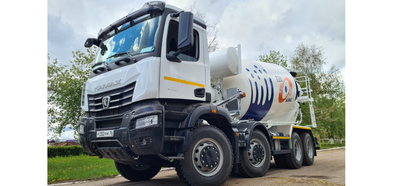 Первые «бетономешалки» КАМАЗ поколения К5 собрали в Туймазах