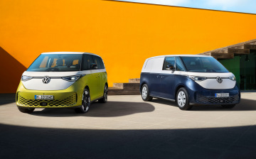Volkswagen открыл прием заказов на электрические минивэны и малотоннажники ID. Buzz