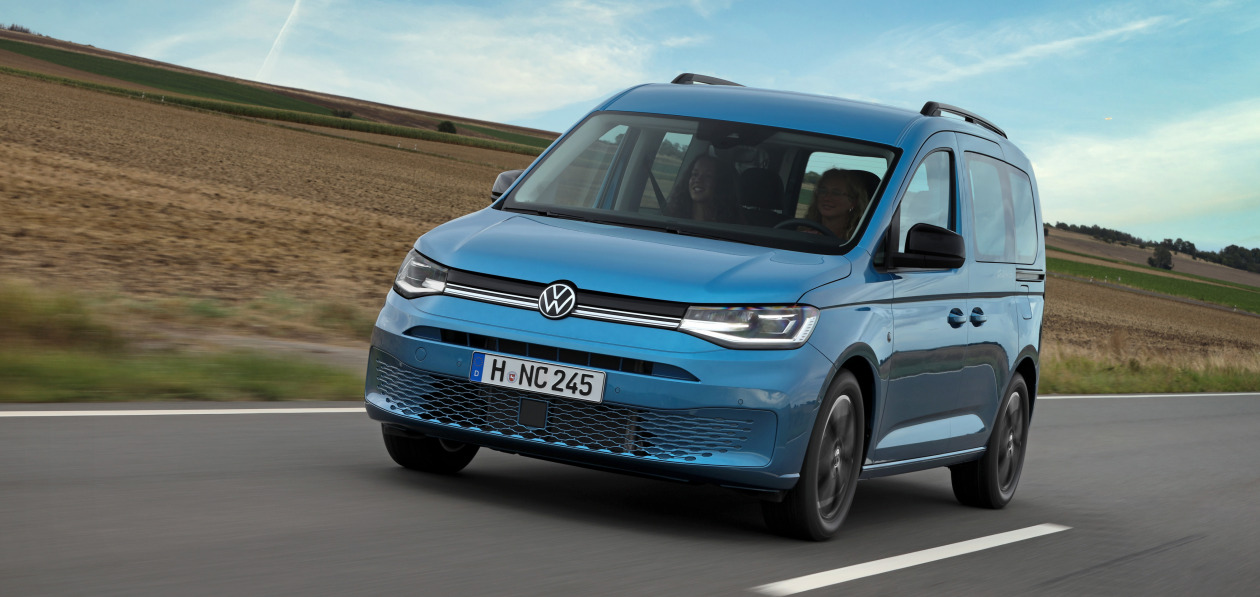 Новый Volkswagen Caddy будет комплектоваться шинами Continental