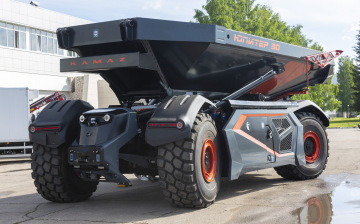 КАМАЗ представил беспилотный карьерный самосвал «Юпитер»