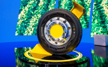 Goodyear привезла на IAA 2022 шину из вторсырья