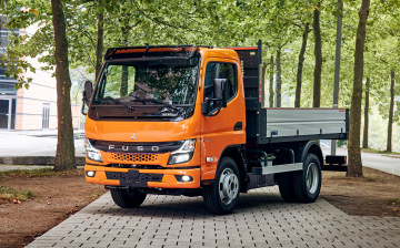Электрический Mitsubishi Fuso eCanter второго поколения стал вариативнее