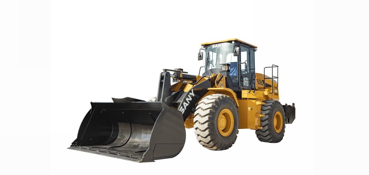 Китайские погрузчики Sany SW955K1 начали поставлять в Россию