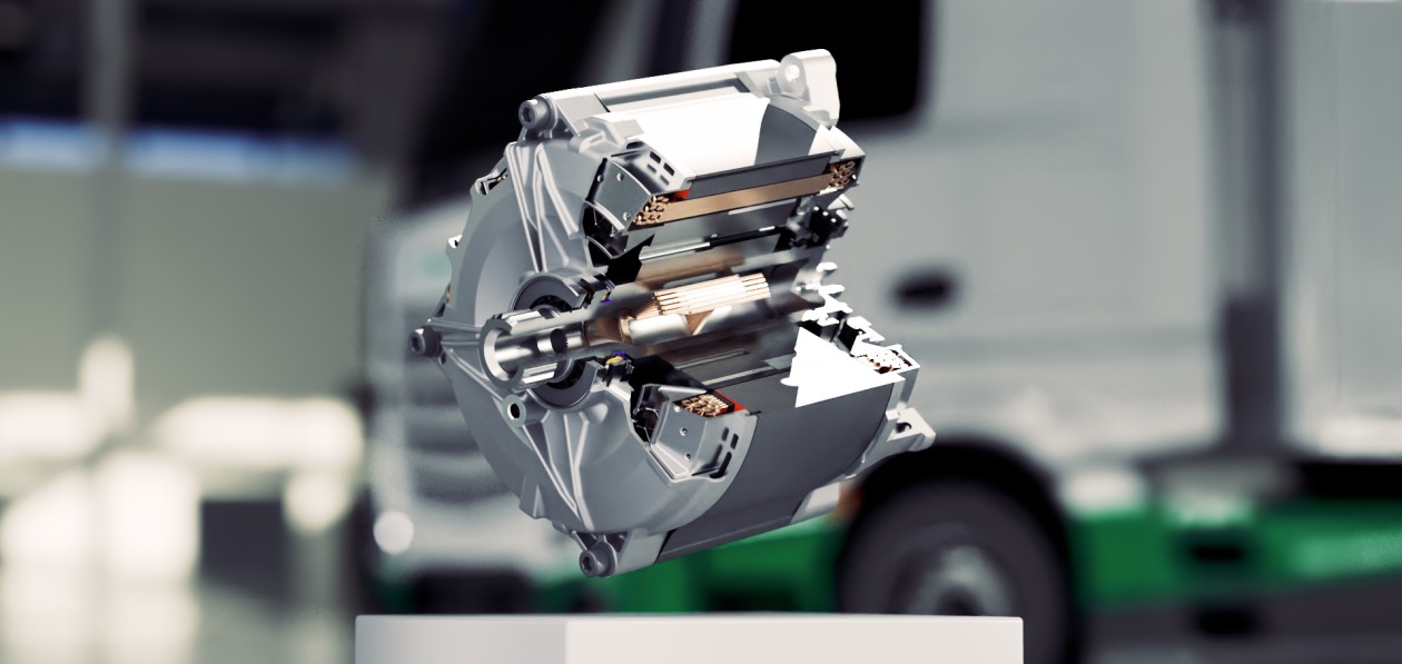Schaeffler покажет в Ганновере 800-вольтовый электромотор для грузовиков