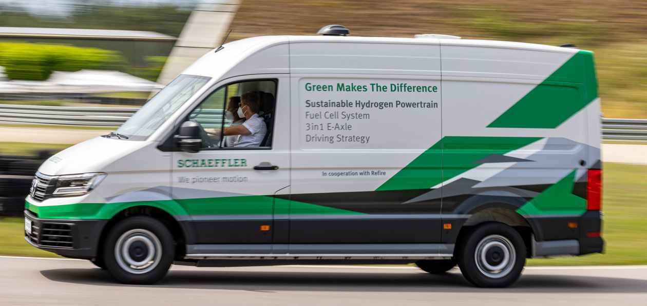 Schaeffler привезет водородный VW Сrafter на IAA 2022