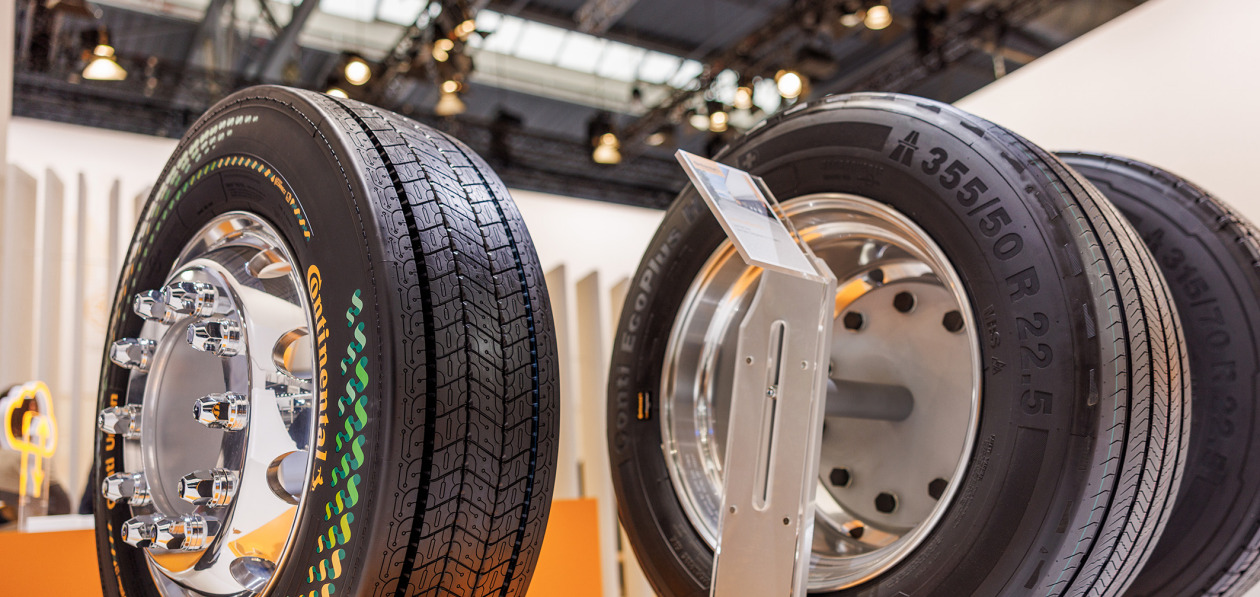 Continental показал три новых шины на IAA 2022: серийную, концепт и прототип