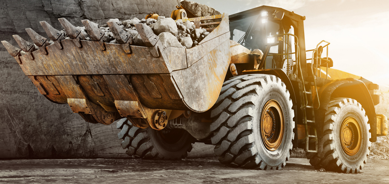 Continental презентовал новую шину для карьерных погрузчиков