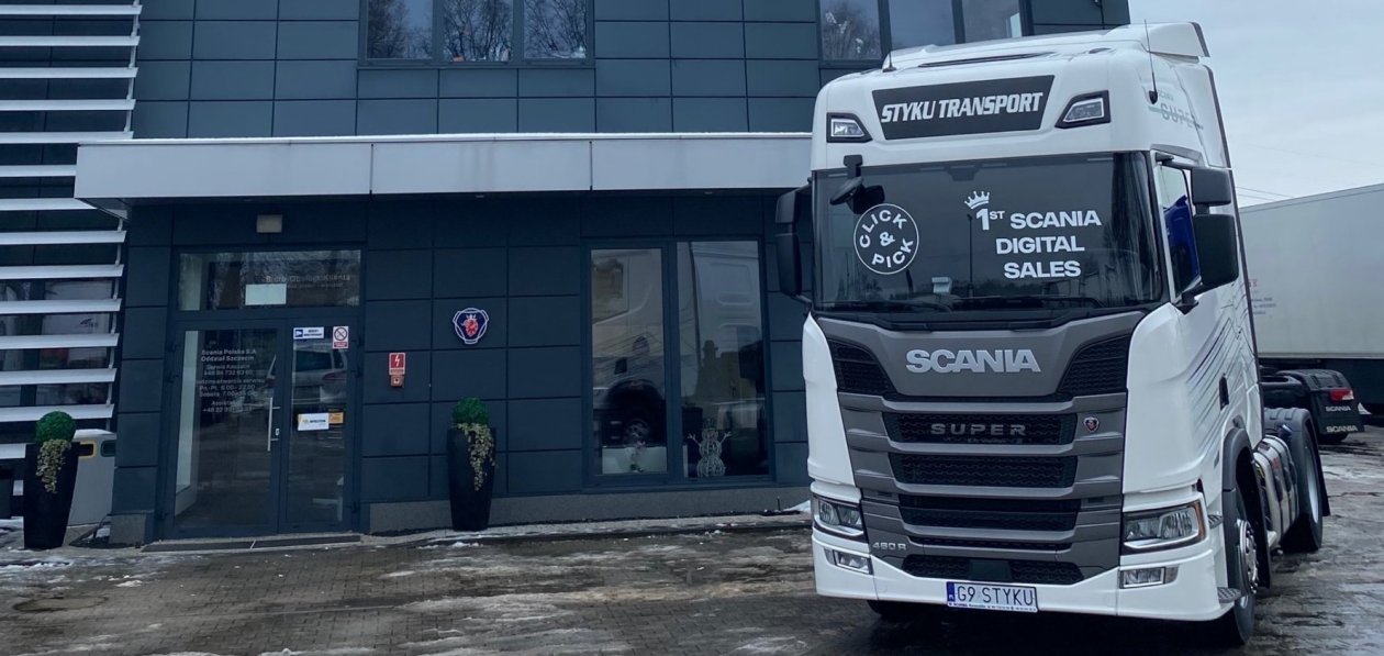 Scania отчиталась о первом грузовике, проданном онлайн
