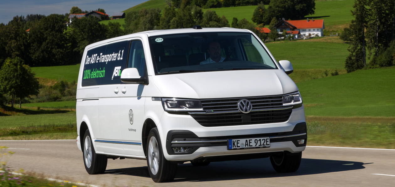 ABT предложил владельцам VW Multivan T6.1 поменять дизель и DSG на электромотор и батарейку