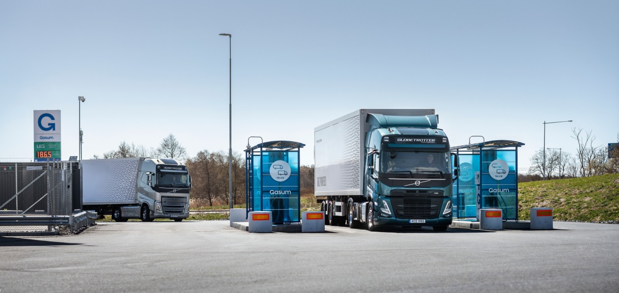 Volvo представила новые грузовики на биогазе