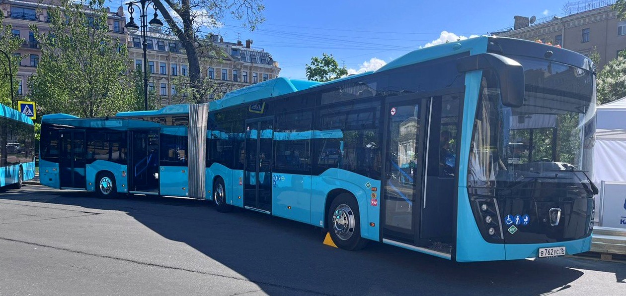 Новый автобус «КАМАЗ» будет работать в Петербурге в тестовом режиме