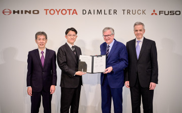 Mitsubishi Fuso и Hino будут вместе выпускать автономные и электрические грузовики