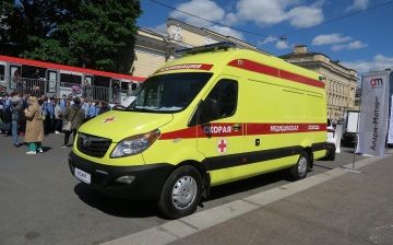 Реанимобиль на базе Sollers Atlant будет работать в Петербурге