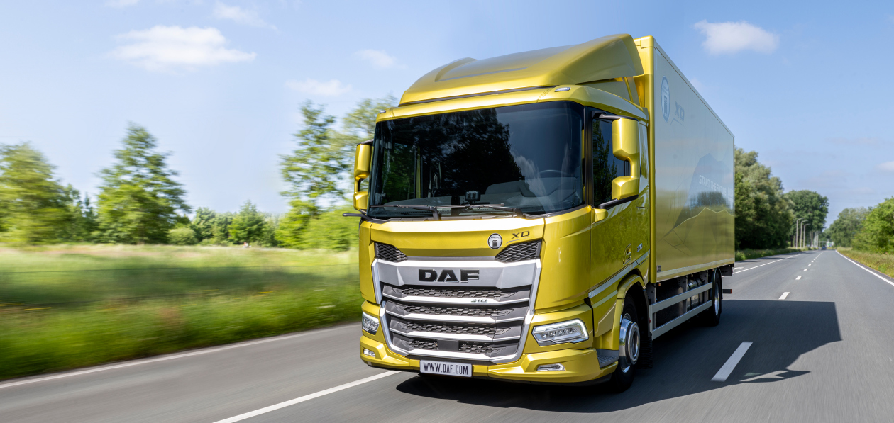 DAF XD получил компактный мотор PACCAR PX-7