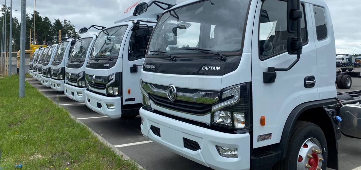 Dongfeng представил в России линейку среднетоннажных грузовиков