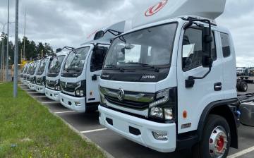 Dongfeng представил в России линейку среднетоннажных грузовиков