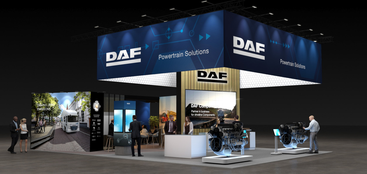 Busworld 2023: DAF готовит к премьере новые двигатели для автобусов