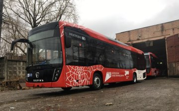 В Перми появятся 16 электробусов «КАМАЗ»