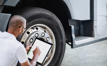Continental разработал решение для контроля состояния шин