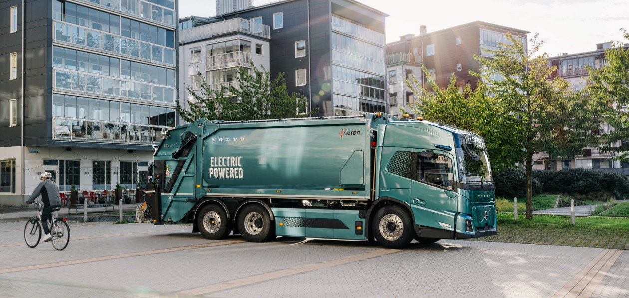 Volvo представила грузовик на электротяге