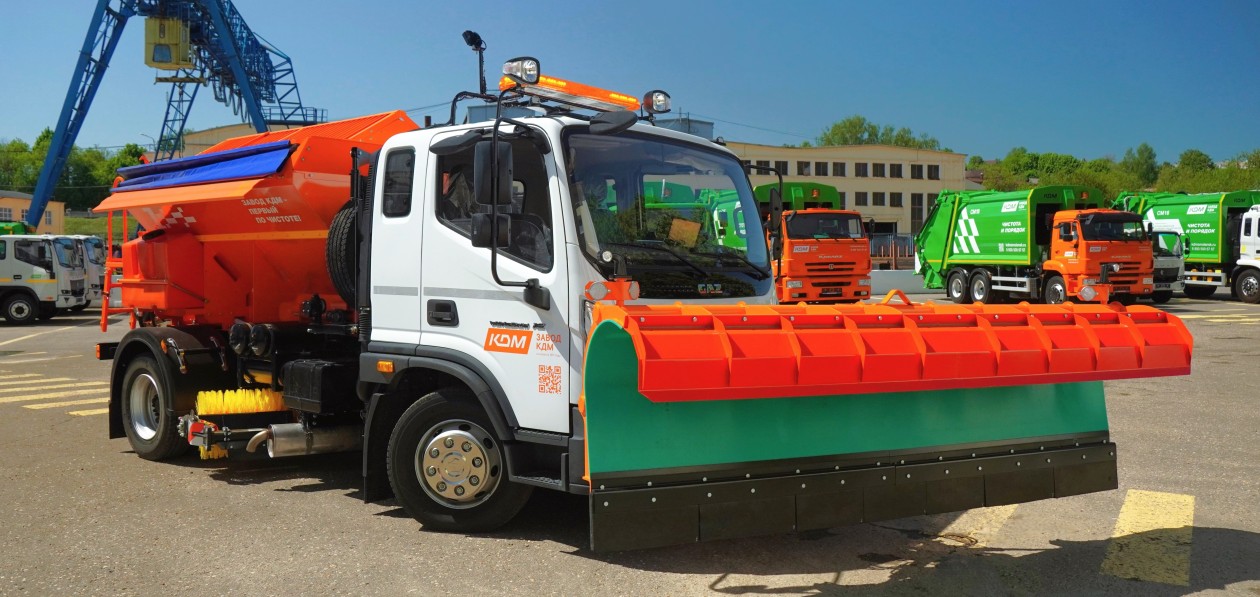 «Завод КДМ» представит в Москве новую дорожную машину на шасси «Валдай 12»