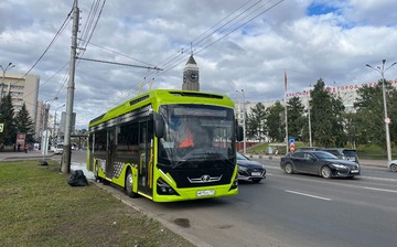 Электробус «Генерал» будет курсировать в Красноярске