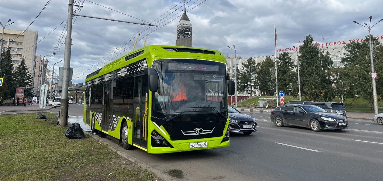 Электробус «Генерал» будет курсировать в Красноярске