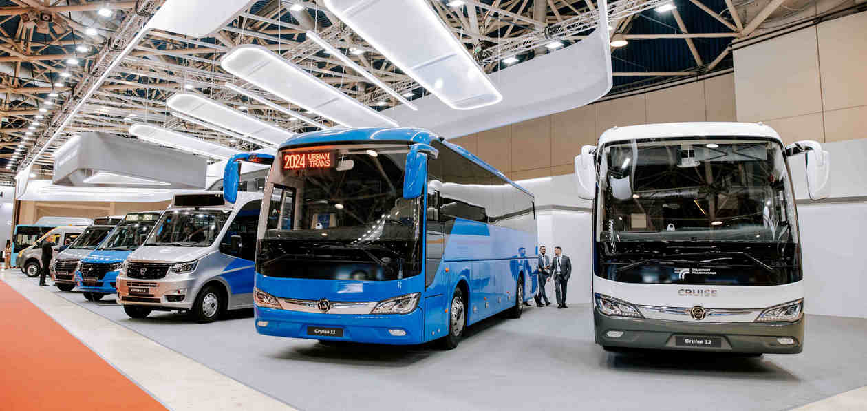 ГК «СТТ» показала автобусы нового поколения на UrbanTrans 2024