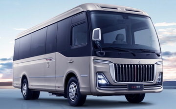 Hongqi представил новый гибридный автобус