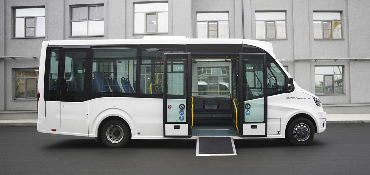 В России начались продажи нового автобуса Citymax 8