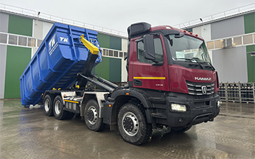 Представлен новый автомобиль-мультилифт на шасси КАМАЗа