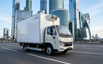 В России представили новый рефрижератор на шасси Forland 3