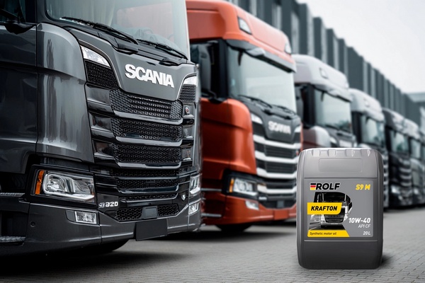 Масла Rolf одобрены Scania