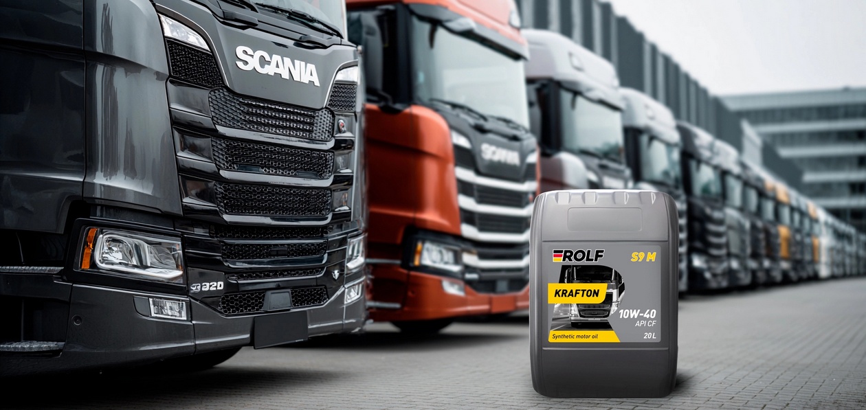 Масла Rolf одобрены Scania