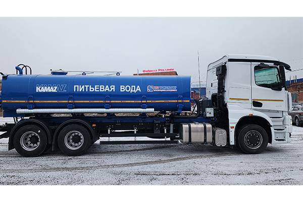 КАМАЗ-65658 будет работать водовозом