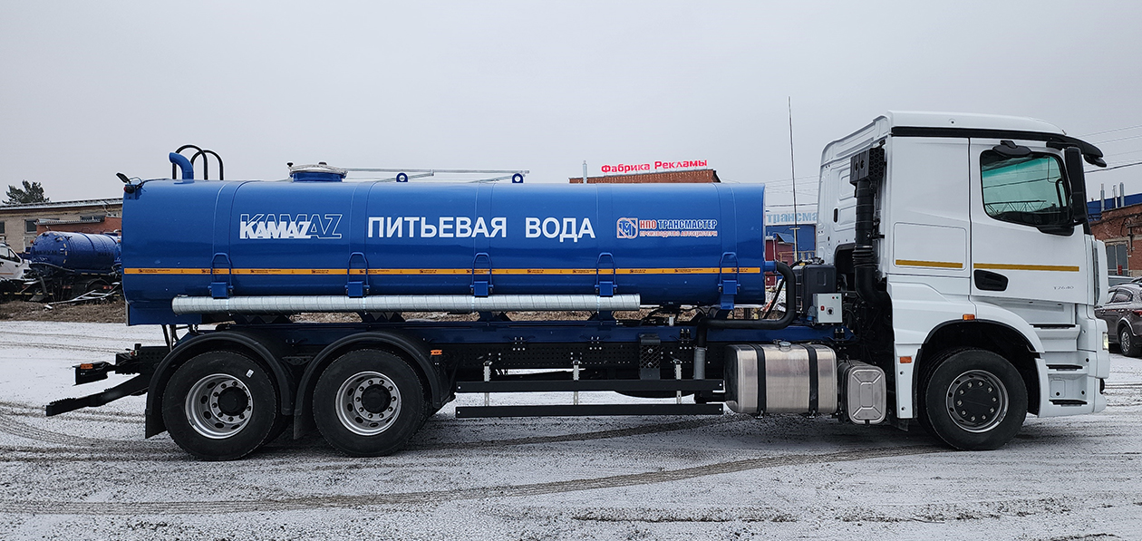 КАМАЗ-65658 будет работать водовозом