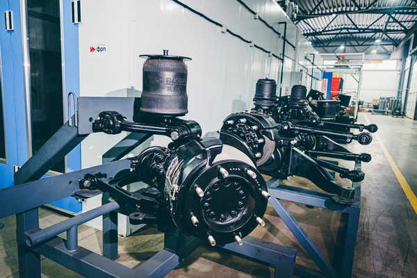 В Татарстане запустили производство осевых агрегатов для прицепов