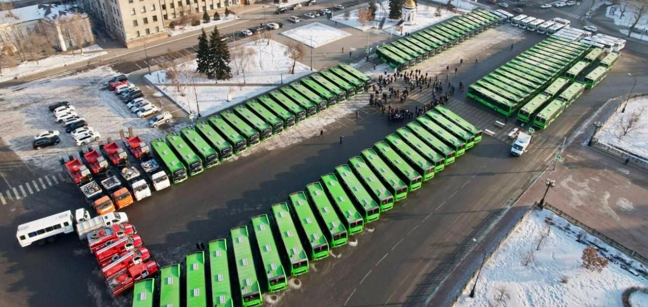Продажи новых автобусов снизились почти на 4%